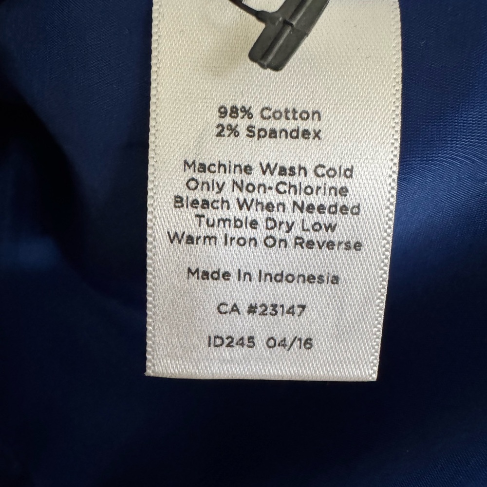 Talbots  Corduroy Navy Blue Women's Blazer - Picture 11 of 12